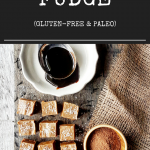 paleo molasses fudge