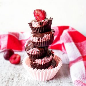 Paleo Chocolate Cherry Cups