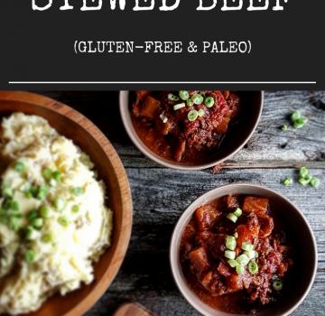 BALSAMIC SLOW COOKED STEWED BEEF (Gluten-Free & Paleo)