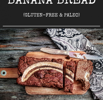 Cinnamon & Ginger Banana Bread (Gluten-Free & Paleo)