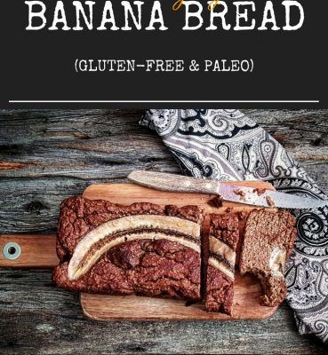 Cinnamon & Ginger Banana Bread (Gluten-Free & Paleo)