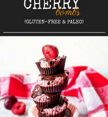 Chocolate Cherry Bombs (Gluten-Free & Paleo)