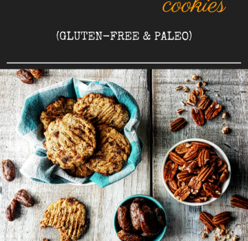 Date & Pecan Cookies (Gluten-Free & Paleo)