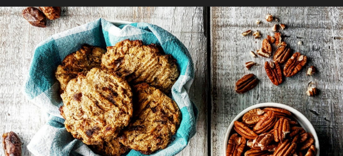 Date & Pecan Cookies (Gluten-Free & Paleo)