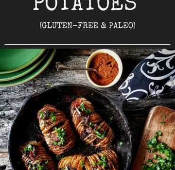 Spiced Maple Bacon Hasselback Potatoes (Gluten-Free & Paleo)