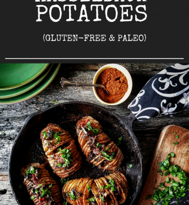 Spiced Maple Bacon Hasselback Potatoes (Gluten-Free & Paleo)