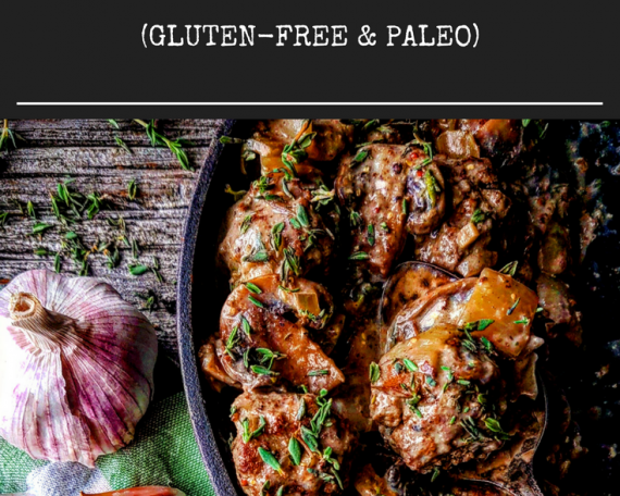 Creamy Mushroom & Thyme Meatballs (Gluten-Free & Paleo)