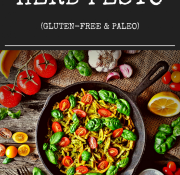 Tahini Herb Pesto (Gluten-Free & Paleo)